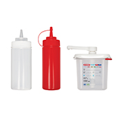  Squeeze Sauce Bottles and Disp