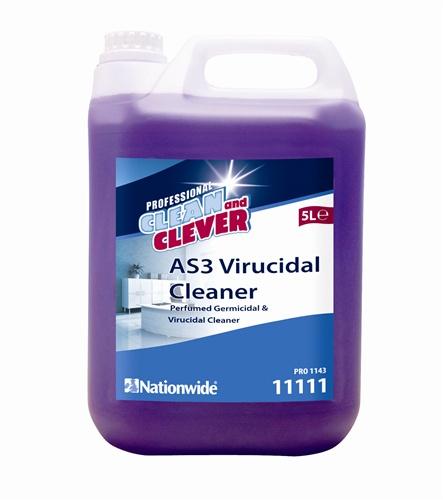 Clean & Clever AS3 Virucidal Cleaner    (Selgiene Ultra) T066