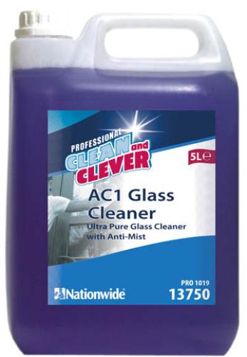 Clean & Clever Glass Cleaner AC1        (Trigger)                               11240