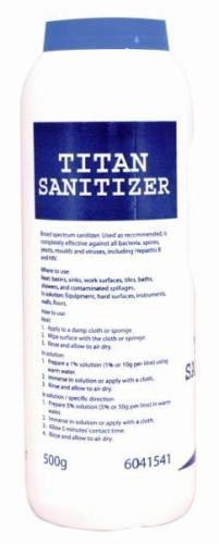 Titan Sanitiser Powder                  100884197