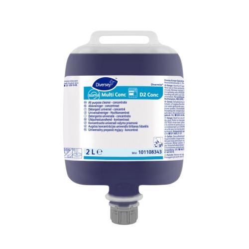 Suma Multi Conc.All Purpose Cleaner D2  Super Concentrated Pouch                101106696/101108343