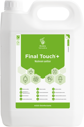 Evans Final Touch +                     Germicidal Cleaner                      A020EEV2