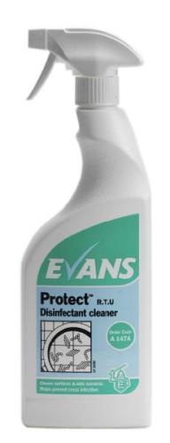 Evans Protect Disinfectant Cleaner