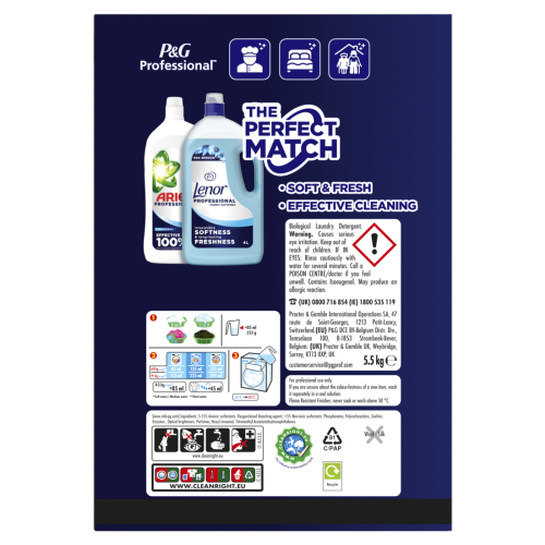 Ariel Biological with Actilift 100 Wash