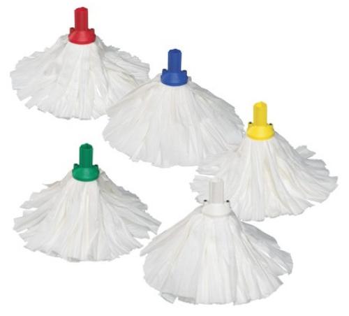 Exel Big White Socket Mop - R/B/Y/G/W