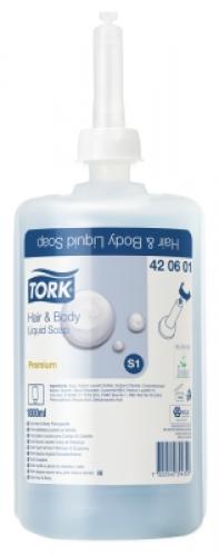 Tork Hair & Body Liquid Shampoo S1      420601
