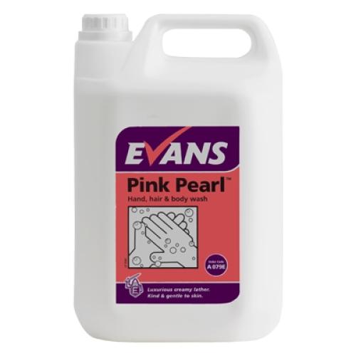 Evans Pink Pearl                        Hand Body & Hair Shampoo