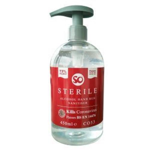 So Sterile Alcohol Gel Hand Sanitiser