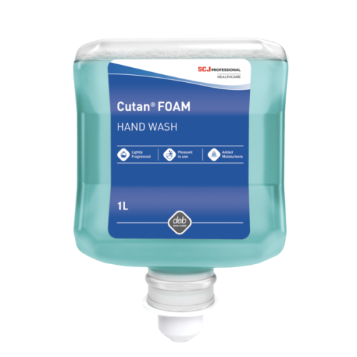 Cutan Foam Hand Sanitiser               (1lt Cartridge)                         CFS39H
