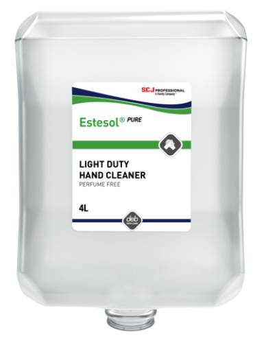 Deb/SCJ Estesol Lotion Pure Light Duty  Hand Cleanser (4lt Cartridge)           PUW4LT