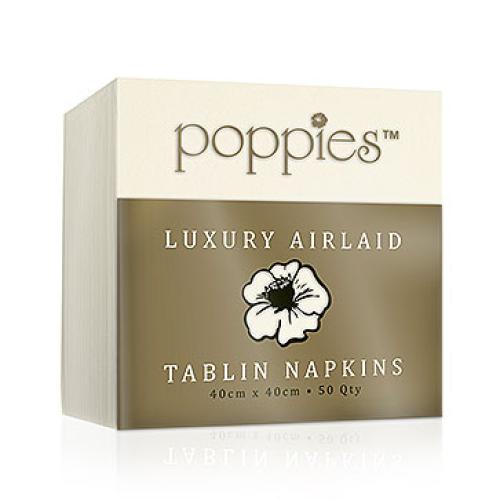 Napkins 25cm 2ply - White               WCKTNAPKIN