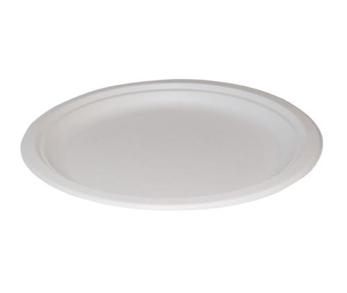 Bagasse Paper Plate 7''                 D06009