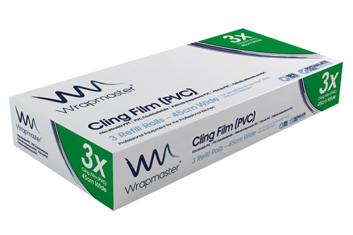 Wrapmaster 4500 Cling Film Refill       45cm x 300m                             EACH SINGLE ROLL