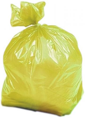 Yellow Sack 18x29x38" MW-10kg           Formerly INVV                           X048