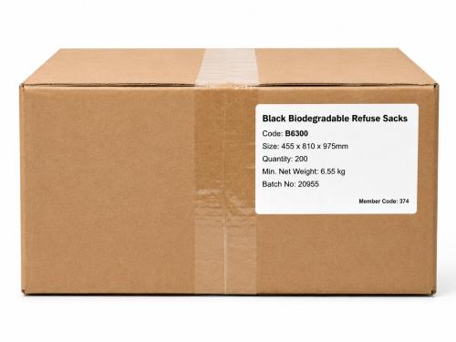Refuse Sack 18x29x39" HW-15kg           Formerly SNXP                           X014
