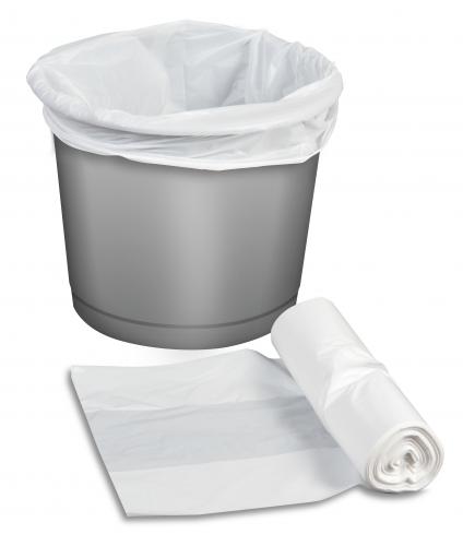 Pedal Bin Liner on Roll - 11x18x18"     White                                   X004