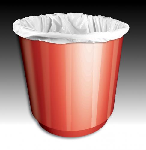 Square Waste Bin Liner 15x24x24"        X003