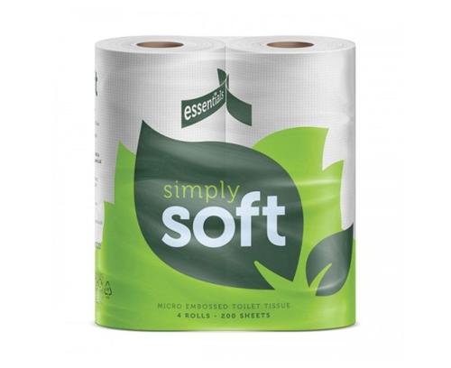 Simply Soft Toilet Roll                 2ply White                              (Formerly PT2)