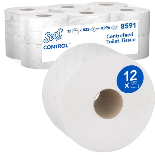 Hostess Toilet Roll 8653                2ply White