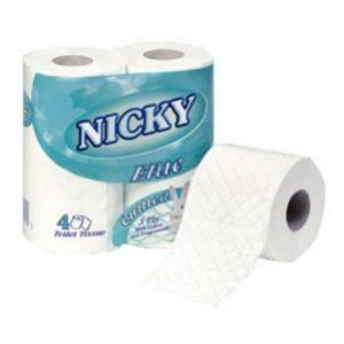 Nicky SOFT TOUCH Toilet Roll            2ply White                              422611