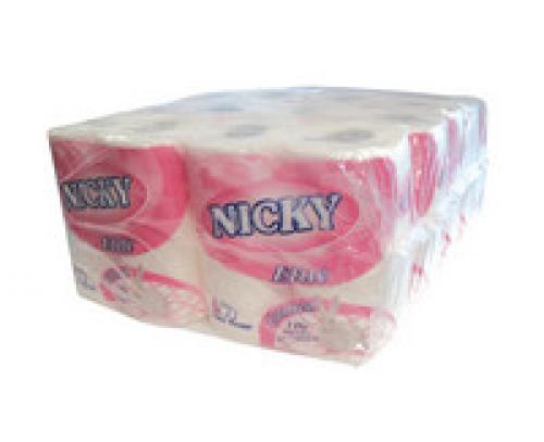 Nicky SOFT TOUCH Toilet Roll            2ply White                              422611