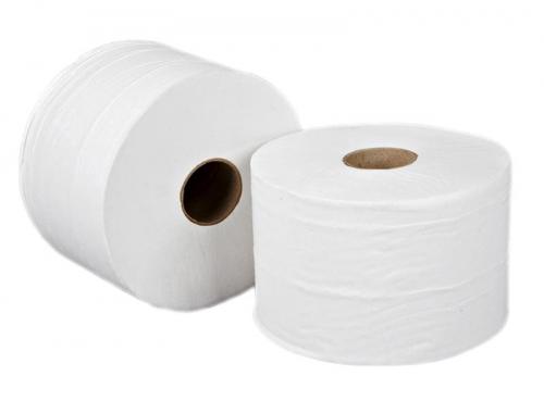 Tork Mini Jumbo Toilet Roll             2ply White                              120238