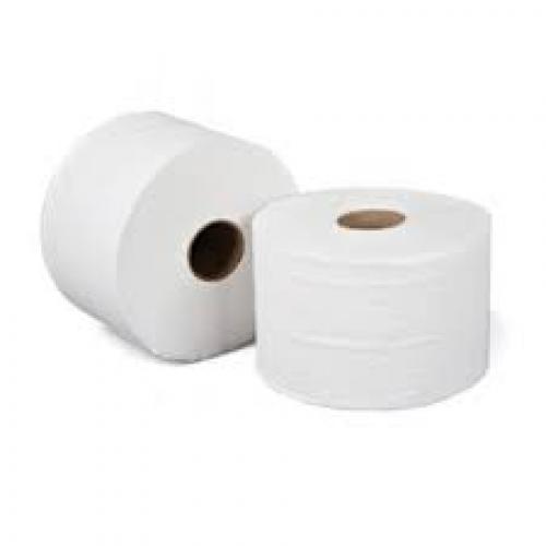 Tork Mini Jumbo Toilet Roll             2ply White                              120238
