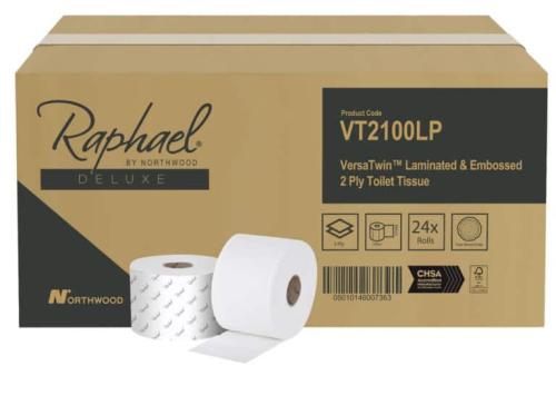 Tork Mini Jumbo Toilet Roll             2ply White                              120238