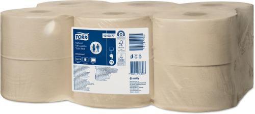 Tork Soft Mini JumboToilet Roll         2ply White                              110254