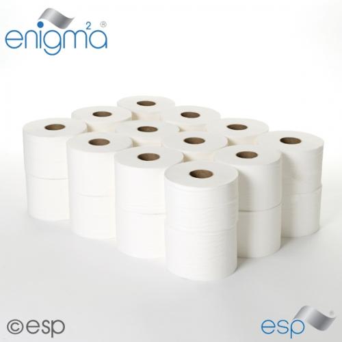 Enigma Micro Toilet Roll 2ply White     JWH103/812316