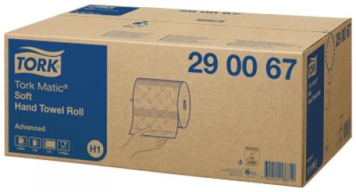 Tork Matic Soft Rolltowel               2ply White                              290067