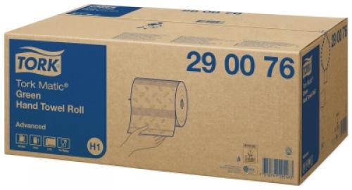 Tork Matic Rolltowel                    2ply Green                              290076