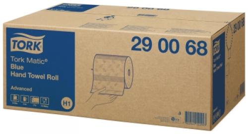 Tork Matic Rolltowel                    2ply Blue                               290068