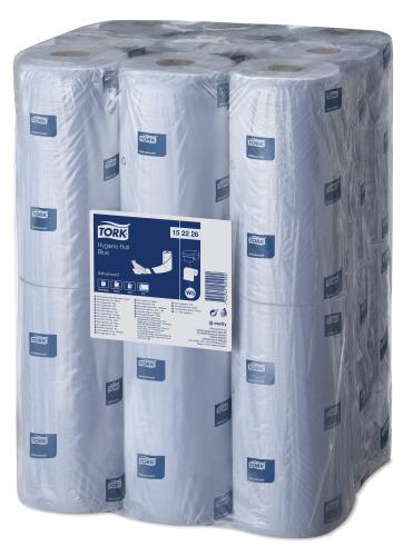 Tork Advanced Rollwipe 10"              2ply Blue                               152226