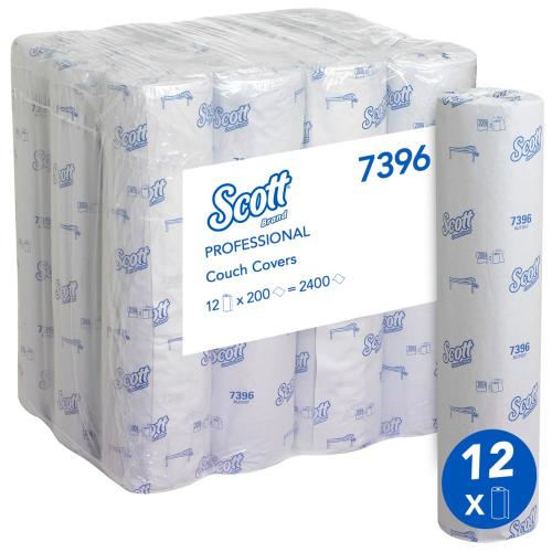 Scott Essential Couch Cover7396 20"     - 1ply Blue                             Formerly 7287