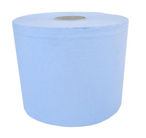 Bumper Wiper Roll - 2ply Blue           PW2B107