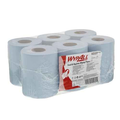 Wypall L20 Essential Centrefeed Roll    2ply Blue                               7277