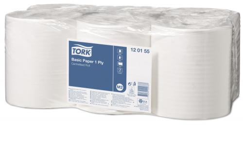 Tork Basic Centrefeed Roll              2ply White                              121206