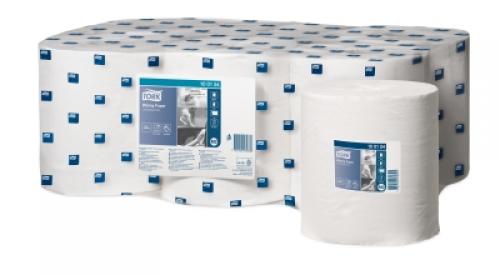 Tork Wiping Paper Centrefeed Roll       1ply Blue                               128208