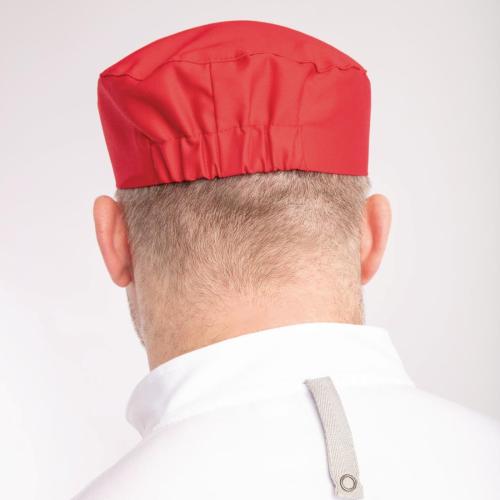 Whites Skull Cap Red Polycotton - One Size