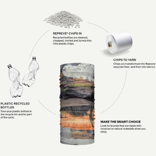 Buff Headwear Black Cashmere