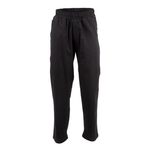 Chef Works Unisex Better Built Baggies Black (BSOLBLK) - Size 3XL (Direct)