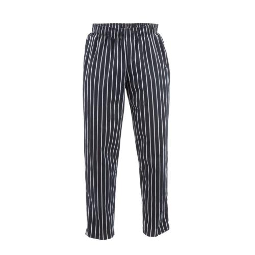 Chef Works Designer Baggy Pant Chalk Stripe - Size 3XL Direct