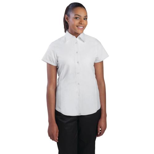 Chef Works Ladies Cool Vent Chef Shirt White (CSWV) - Size XS (Direct)