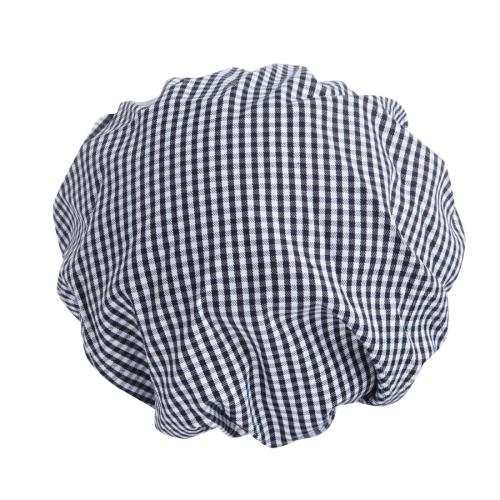 Whites Peaked Hat - Blue Check