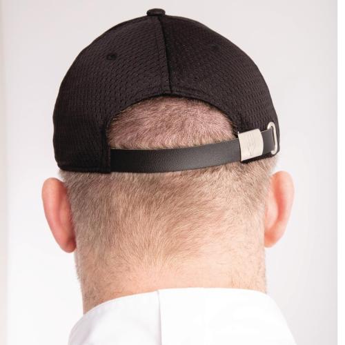 Chef Works Cool Vent Chef Works Baseball Cap (BCCV) Black (Direct)