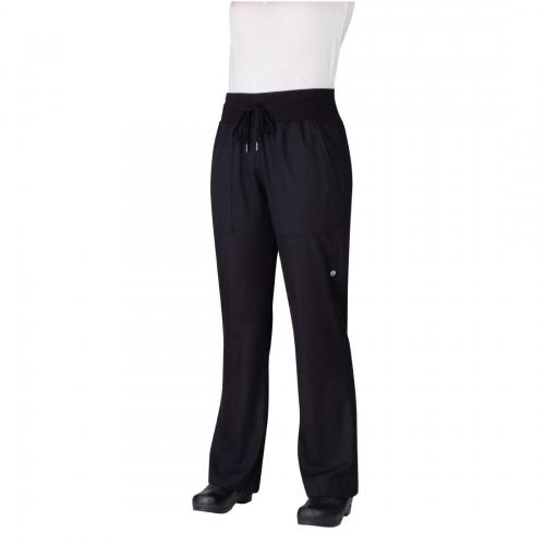 Chef Works Womens Comfi Pants Black (PW004BLK) - Size L (B2B)