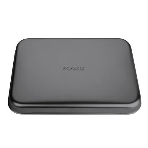 Vogue Bakewell Pan Hard Anodised - 370x220x40mm 14 1/2x10 1/2x1 1/2"