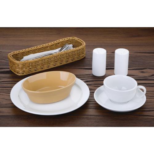 Olympia Cookware Oval Pie Bowl - 395ml 13 3/10fl oz (Box 6)