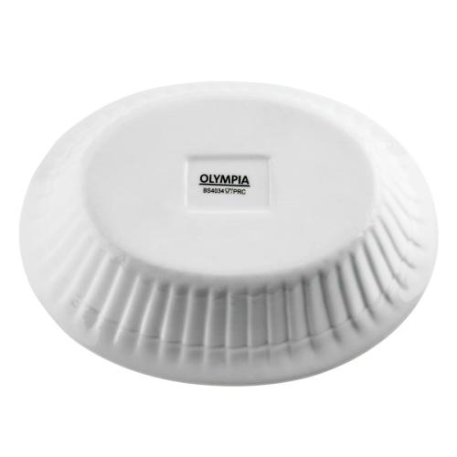 Olympia Whiteware Oval Pie Dish - 46x170x133mm (Box 6)